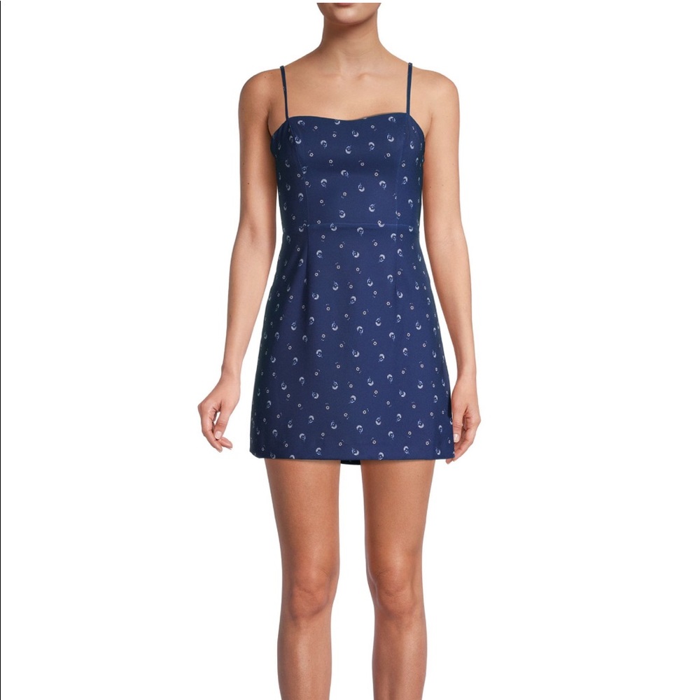 {French Connection} Tie-Back Mini Dress